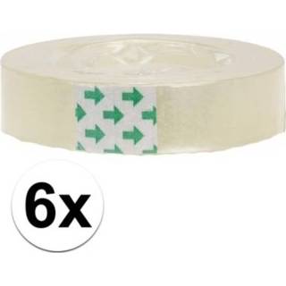 👉 6 rolletjes knutseltape / inpaktape