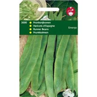 👉 Pronkboon Hortitops Pronkbonen Phaseolus Coccineus L. Emergo - Groentezaden 100 gram