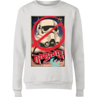 👉 Poster wit l vrouwen Star Wars Rebels Women's Sweatshirt - White