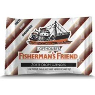 👉 Fisherman's Friend Zoete Drop Lozenges 24 Zakjes