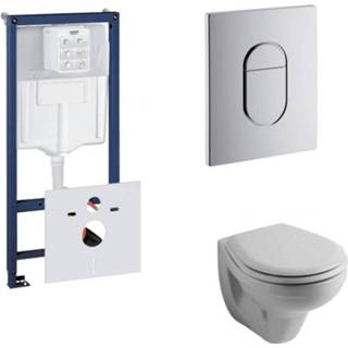 Toiletset sl Grohe Rapid set03 Sphinx Econ II met Arena of Skate drukplaat 8719304245438