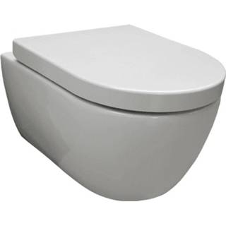 👉 Toiletset wit rechthoek staal Viega EcoPlus Set31 Sanilux Easy Flush Rimfree 48cm compact met Visign for Style 10 drukplaat 8719304268857