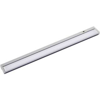 👉 Bewegingsmelder wit titaan LED-onderbouwlamp met werkt op het lichtnet 10 W Warm-wit Müller Licht 20000078 4004894850839