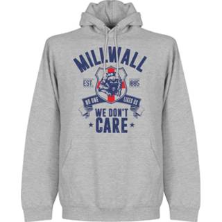 👉 Sweater grijs Millwall We Don't Care Hooded -
