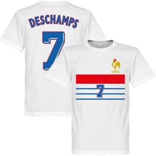 👉 Frankrijk 1998 Retro T-Shirt + Deschamps 7