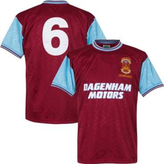 👉 Voetbalshirt West Ham United Retro 1994 + Nummer 6