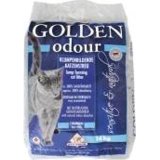 👉 Kattenbak vulling Golden Grey grijs 14 kg Odour - Kattenbakvulling