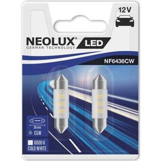 👉 Wit Neolux LED-soffietlamp SV8,5-8 12 V 4052899477315