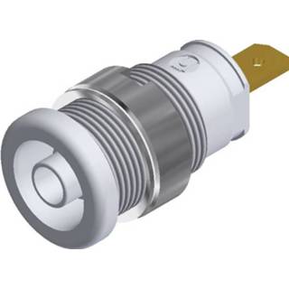 👉 Wit Veiligheids-labconnector, female Bus, inbouw verticaal SKS Hirschmann SEB 2610 F4,8 Stift-Ã: 4 mm 4250260221486