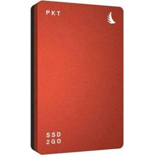 👉 Angelbird SSD2go PKT 1 TB Externe SSD harde schijf USB-C USB 3.1 Rood