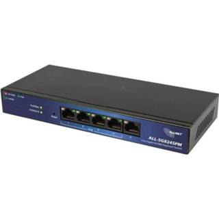 👉 Netwerk-switch Allnet ALL-SG8245PM Netwerk switch RJ45 5 poorten 1.000 Mbit/s PoE-functie 4038816062420