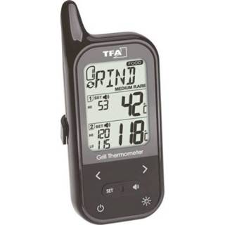 👉 Oven TFA 14.1511.01 Barbecuethermometer alarm, kabelsensor, oven- en kerntemperatuur 4009816031228