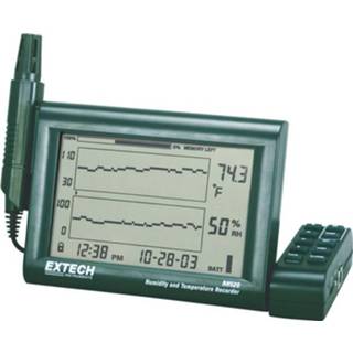 👉 Hygrometer Luchtvochtigheidsmeter (hygrometer) Extech RH520A-220 10 % Hrel 95 Dauwpunt/schimmel waarschuwingsweergave, Datalogger functie Kalibratie conform: 793950445204