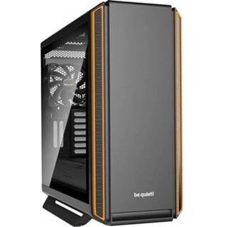 👉 Stoffilter zwart oranje Midi-tower PC-behuizing BeQuiet Silent Base 801 Windows Zwart, 3 voorgeïnstalleerde ventilators, Geluidsdemping, Zijvenster, 4260052187081