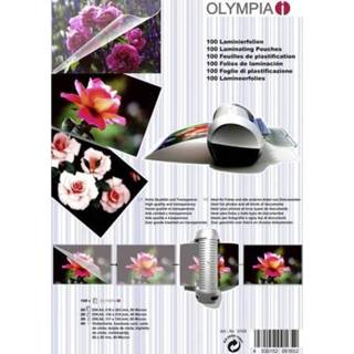 👉 Lamineerfolie Olympia DIN A4, A5, A6, 95 x 60 mm 80 micron 1 set 4030152091652