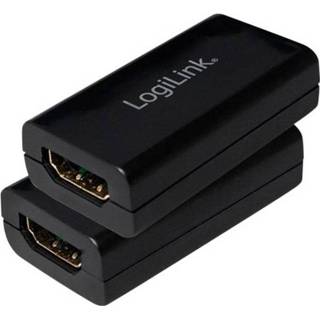 HDMI extender (verlenging) via signaalkabel LogiLink 30 m 4052792033984