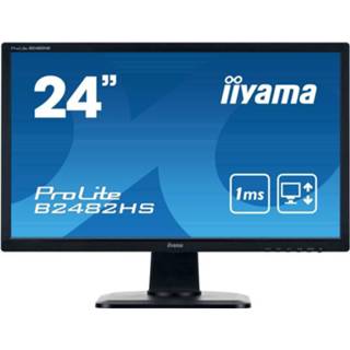 👉 Energielabel Iiyama ProLite B2482HS-B1 LED-monitor 61 cm (24 inch) A 1920 x 1080 pix Full HD 1 ms HDMI, VGA, DVI, Audio, stereo (3.5 mm jackplug) TN LED 4948570116560