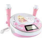 👉 Microfoon roze kinderen X4 Tech Bobby Joey Jam Box Kinder CD-speler Bluetooth, AUX, CD, USB, SD Incl. karaoke-functie, 4250679505870