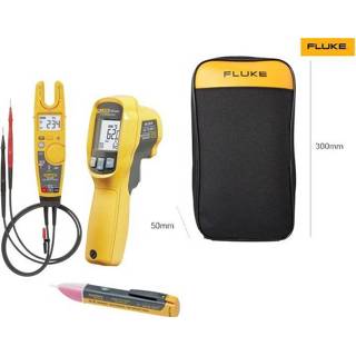 👉 Multimeter Fluke T6-600/62MAX+/1ACE Multimeter, Stroomtang Digitaal Kalibratie conform: Fabrieksstandaard (zonder certificaat) CAT III 600 V Weergave (counts): 2000 95969854252