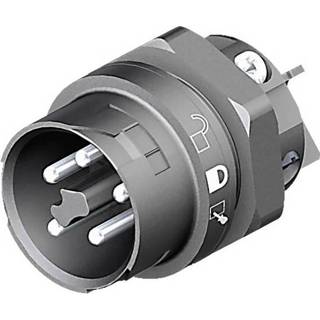 👉 F-connector PE Wieland 46.052.5053.1 Ronde stekker Stekker, inbouw Serie (ronde connectors): RST® MINI Totaal aantal polen: 4 + 1 stuks 4049088255885
