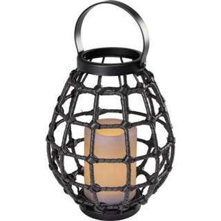 👉 Bruin Decolamp LED 0.06 W Amber Polarlite Rattan 230 PL-8375090 Donkerbruin 4053199530816