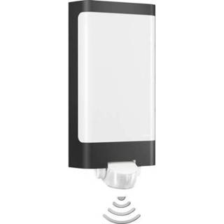 👉 Bewegingsmelder wit antraciet Steinel L 240 056506 Buiten LED-wandlamp met 7.5 W Warm-wit 4007841056506