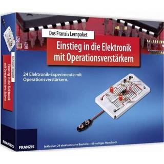 👉 Leerpakket Franzis Verlag Lernpaket Einstieg in die Elektronik mit OperationsverstÃ¤rkern 978-3-645-65254-4 vanaf 14 jaar 9783645652544