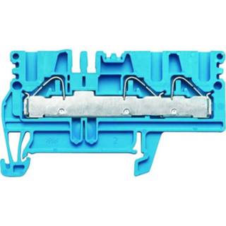 👉 Doorvoer terminal Weidmüller PDU 2.5/4/3AN BL 1896240000 100 stuks 4032248511365