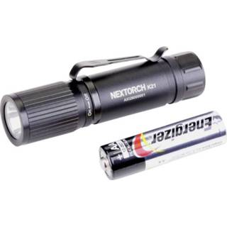 👉 Riemclip Nextorch K21 LED Mini-zaklamp Met riemclip, Verstelbaar werkt op batterijen 160 lm 14 h 35 g 6945064200932