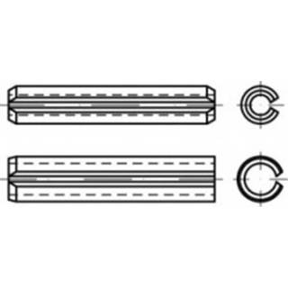 👉 Spanstiften Verenstaal TOOLCRAFT TO-5434542 25 stuks 4053199826056