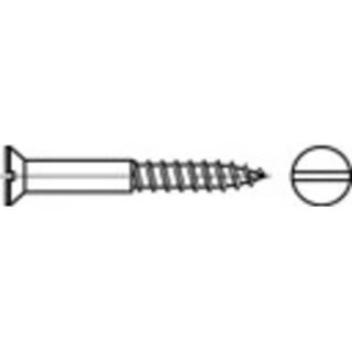 👉 Houtschroef messing Verzonken houtschroeven 50 mm Sleuf DIN 97 200 stuks TOOLCRAFT TO-5447172 4053199868155