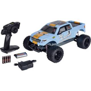 👉 Batterij Carson Modellsport The Blaster FE 1:10 Brushed RC auto Elektro Monstertruck Achterwielaandrijving 100% RTR 2,4 GHz Incl. accu, oplader en batterijen voor de 4005299441448