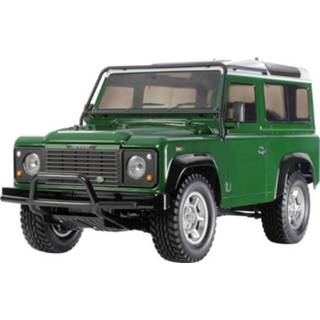 👉 Bouwpakket Tamiya Land Rover Defender 90 1:10 Brushed RC auto Elektro Crawler 4WD 4950344586578