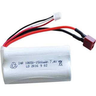 👉 Accupack Amewi Li-ion 7.4 V 1500 mAh Aantal cellen: 2 T-stekkersysteem 4260476351266