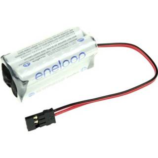 👉 Accupack NiMH 4.8 V 750 mAh AAA (potlood) Kabel, Stekker Panasonic eneloop WÃ¼rfel F2x2 4042883240056