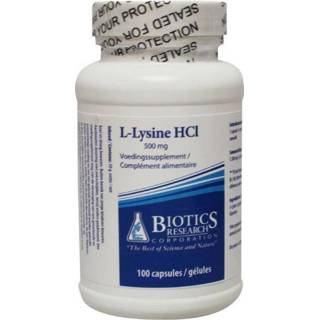 👉 Biotics L-Lysine 500 mg