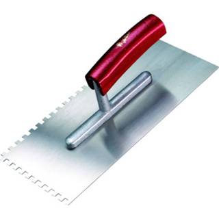Metselmeisje Plakspaan getand stucadoorsgereedschap GY13786261 Plakspaan stucadoorsgereedschap Metselmeisje getand 8mm 280 x 130mm 8715629162931