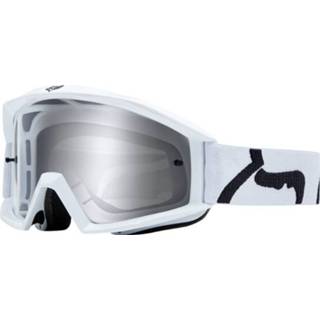 👉 Fietsbril One Size wit Fox Racing Youth Main Goggle - Race Fietsbrillen
