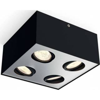 👉 Zwart Philips Spot Box 4 lichts