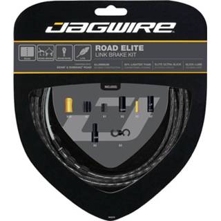👉 Remkabel zwart Jagwire Elite Link remkabels voor racefietsen (set) - 4715910038215
