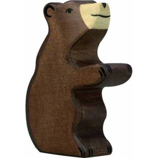 👉 Holztiger beer zittend 9 cm