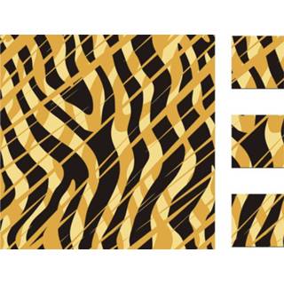 👉 Tegel sticker nederlands Tegelsticker tijgerprint behangrand