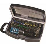 👉 Silverline 32-delige kleur gecodeerde inzet bit set 5024763069734