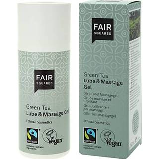 👉 Glijmiddel donkergroen gel Fair Squared & Massage Green Tea 150 ml 4260365851679