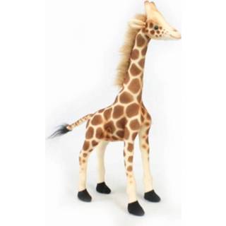 👉 Levensechte Hansa pluche giraffe knuffel 27 cm