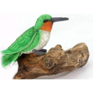 👉 Levensechte Hansa pluche Kolibrie vogel knuffel 10 cm