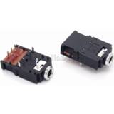 👉 Headphone 2Pcs PJ-307 3.5mm Stereo Audio Jack Socket 3.5 Dual Track Connector 11Pins with switch PJ307