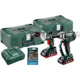 👉 Boormachine active Metabo SET NP 18 LTX BL 5.0 + BE 6 18V LiHD accu blindnietpistool (2x 4.0Ah accu) in 2 Metalocs 4061792003293