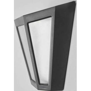 👉 Wandlamp zwart a+ daglicht kunststof LED Yago op zonne-energie, kap mat