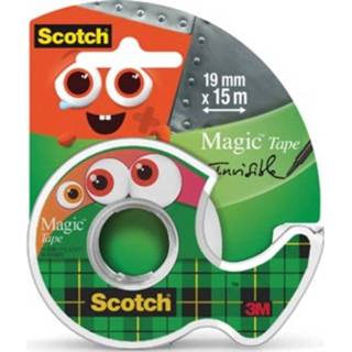 👉 Plakband Scotch Magic Monster Tape, ft 19 mm x 15 m, 2 clipstrips met 12 blisters per strip 5902658108884